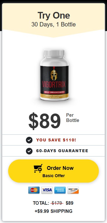 Vigortrix 1 bottle Price